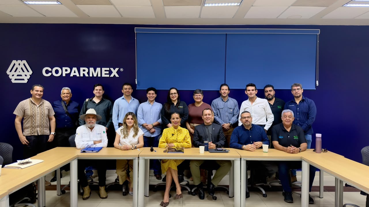 Destaca Flor Ayala ante socios de COPARMEX inversión histórica y reto del agua para Hermosillo