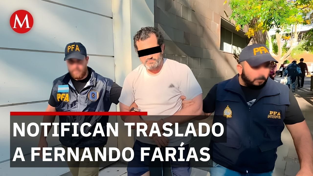 Trasladarán a Fernando Farías Laguna a México desde Argentina