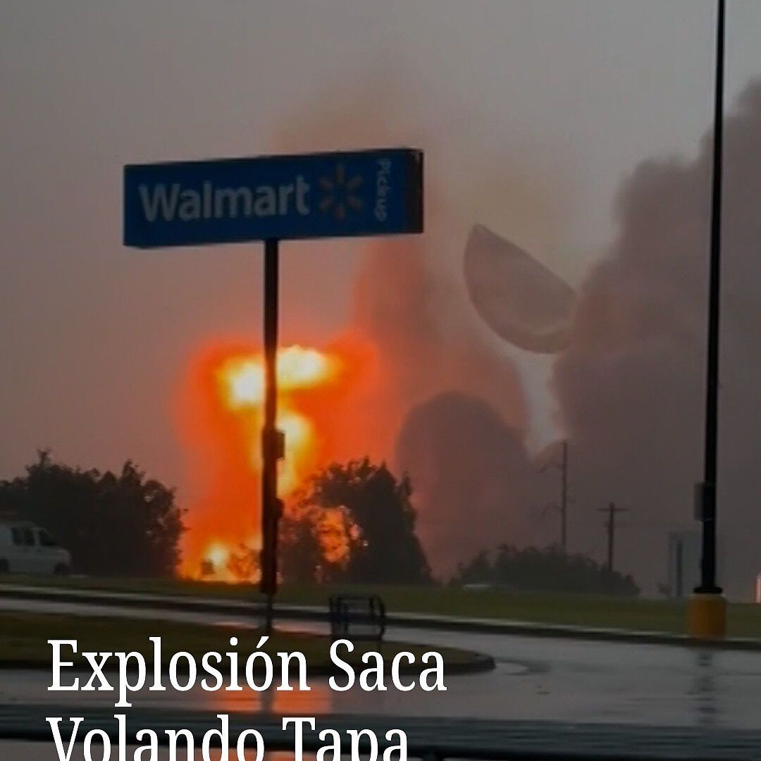 Explosión Saca Volado Tapa de Tanque