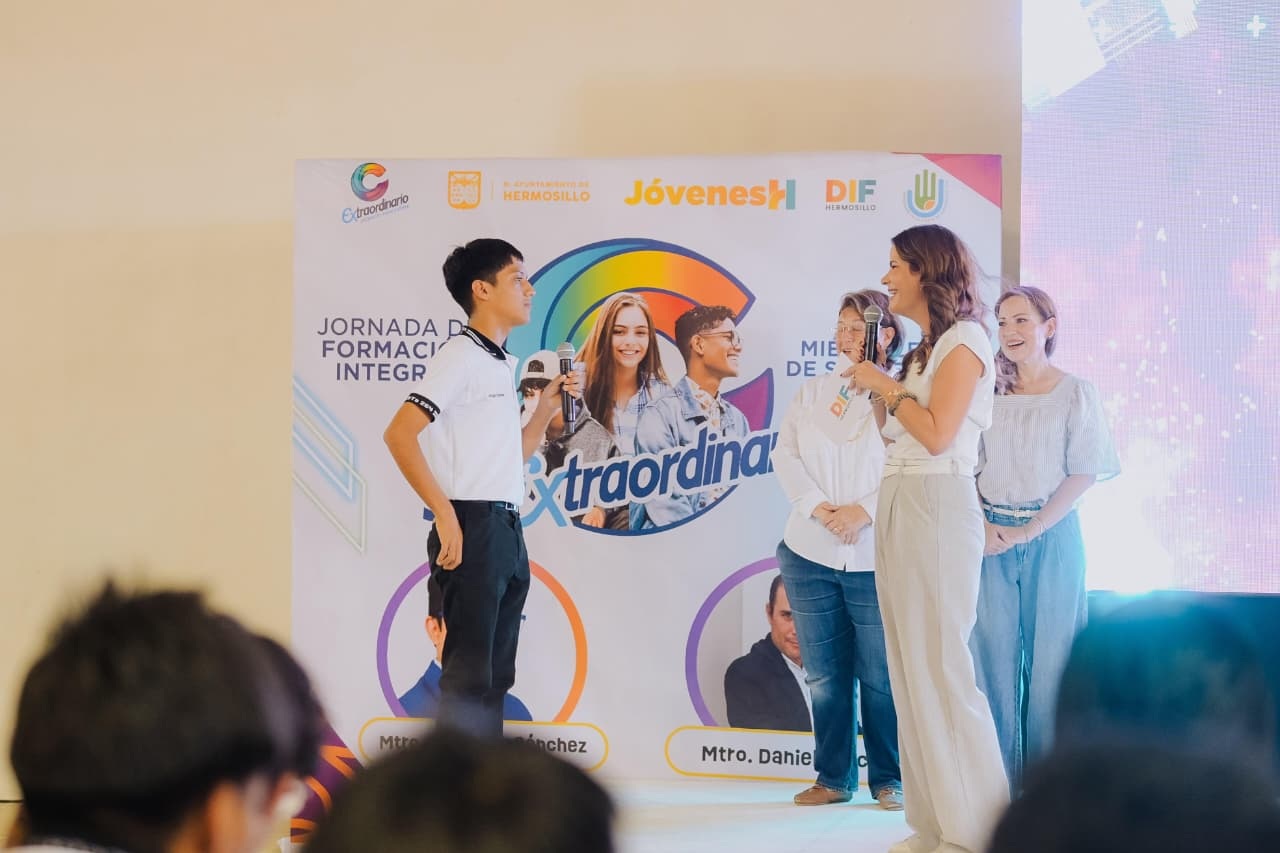 Celebra DIF Hermosillo e Instituto Hermosillense de la Juventud exitoso Congreso C-Extraordinario “Escribe tu Historia” en el Poblado Miguel Alemán