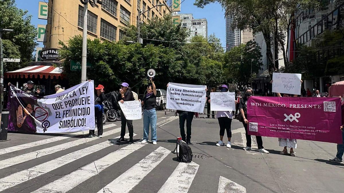 Colectivos rechazan ley contra feminicidio impulsada por Sheinbaum; advierten “borrado” de mujeres - El Sol de México