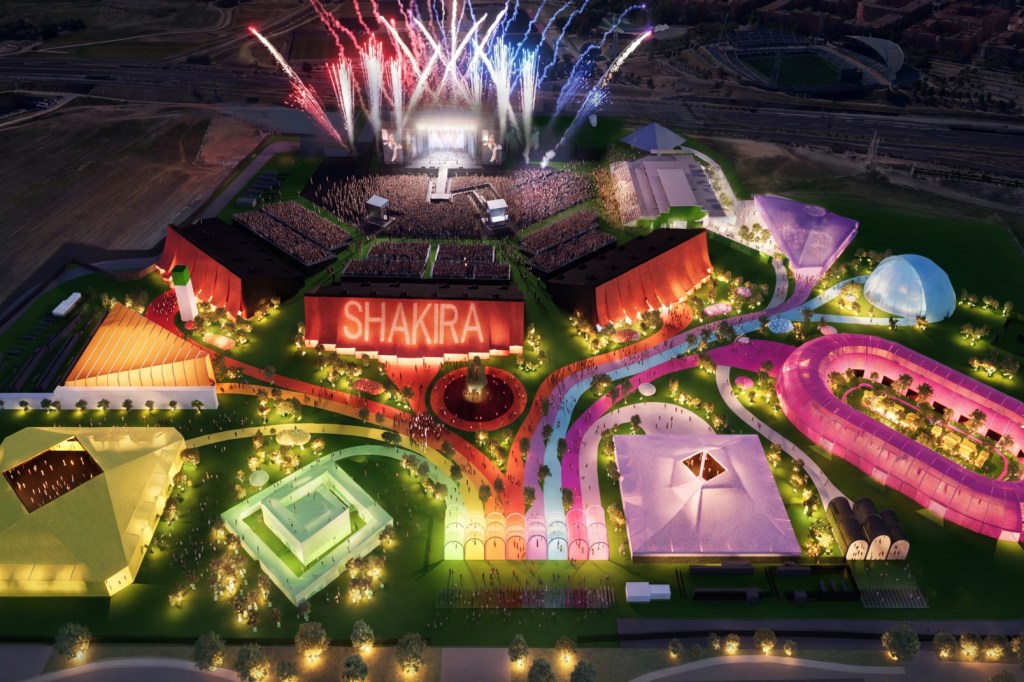 Así es Macondo Park, la ciudad creada para la residencia de Shakira en Madrid