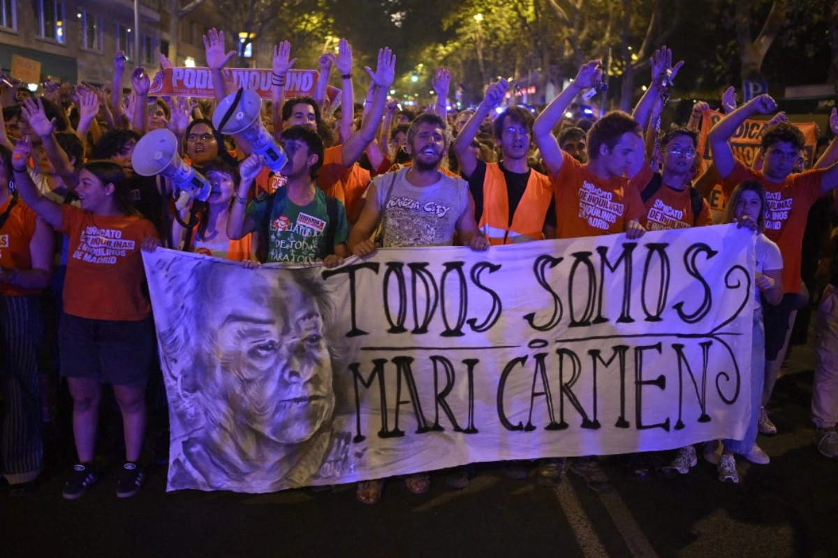 Desalojo de pensionada de 87 años en Madrid aviva la crisis de vivienda en España | Grupo Animal