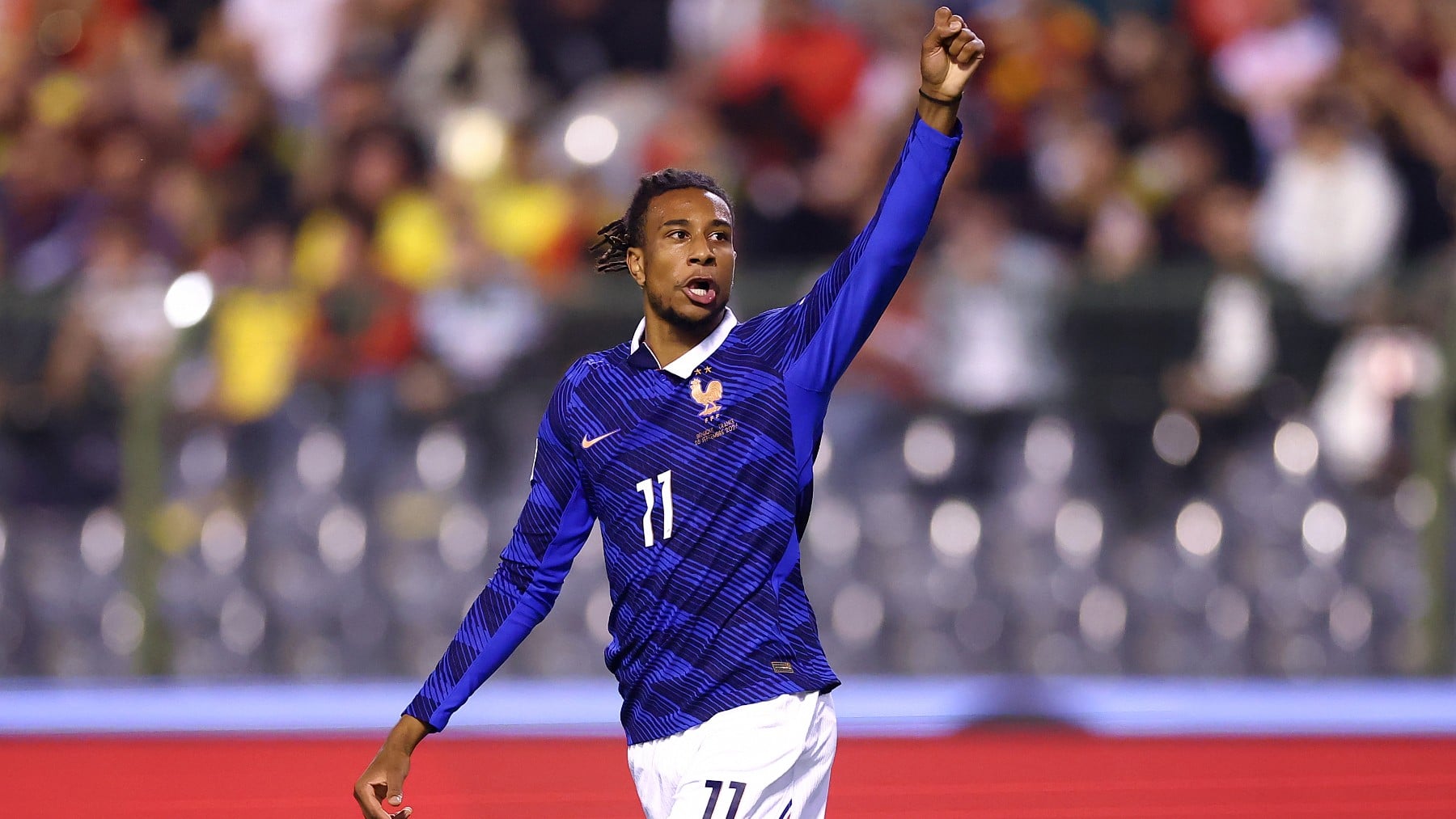 Un golazo de Olise provoca el primer éxtasis de Zidane con Francia