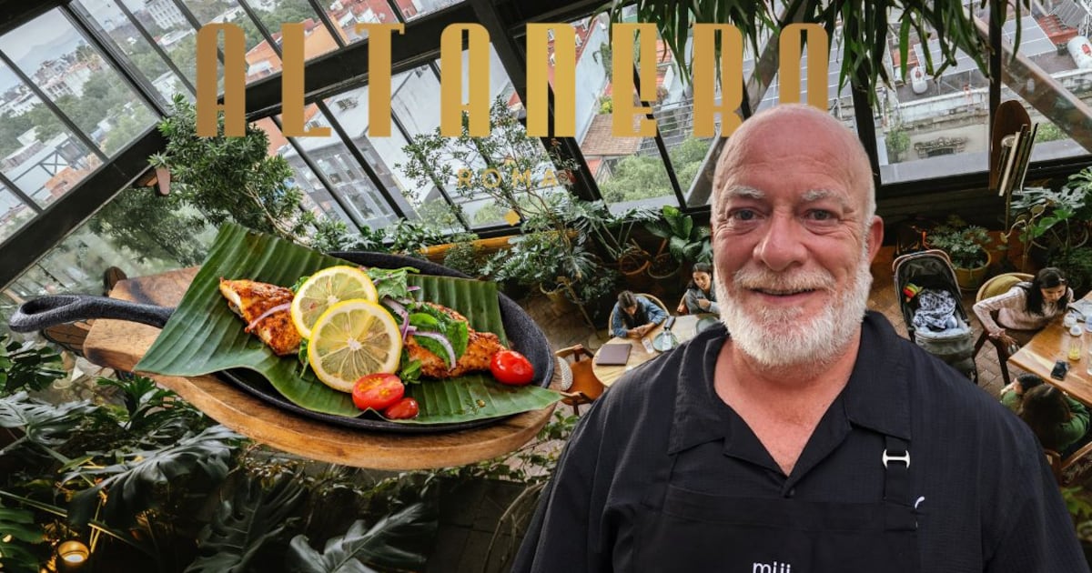 Con vista a los volcanes: Así es Altanera, el restaurante que llevó ‘hasta las nubes’ la comida mexicana