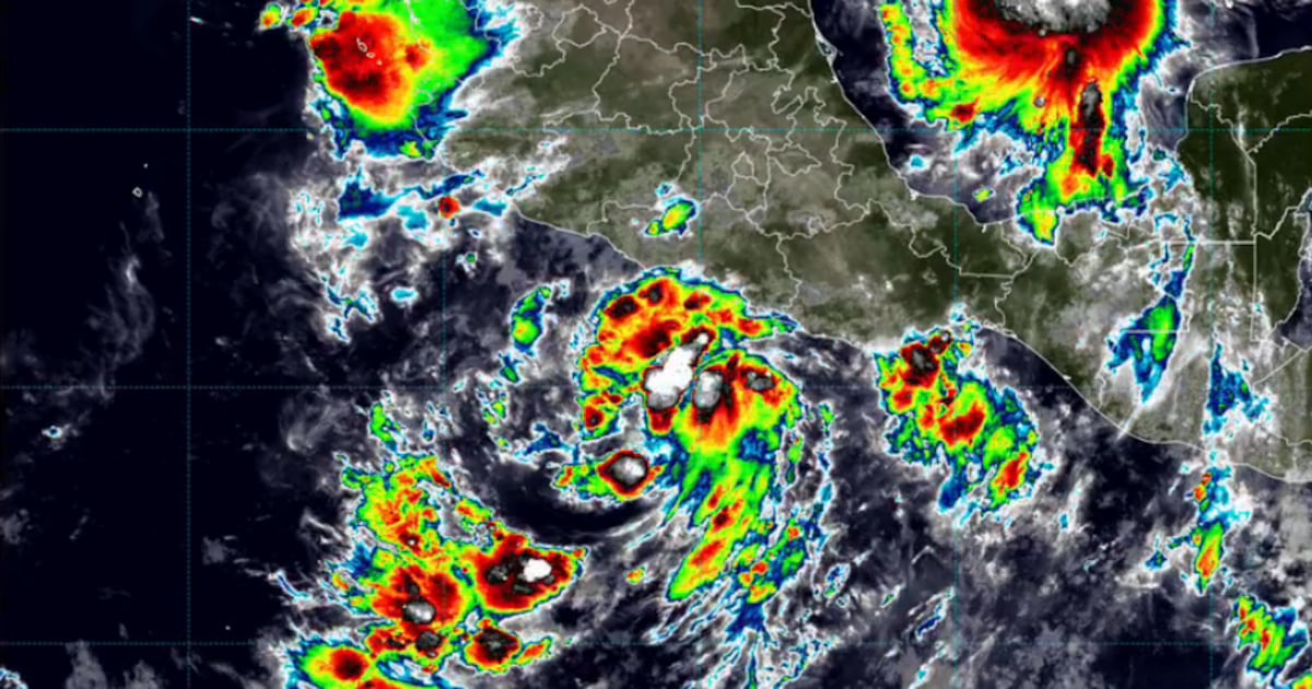 ¿Nuevo huracán? Estos son los estados que amenaza la depresión tropical Veintiuno-E