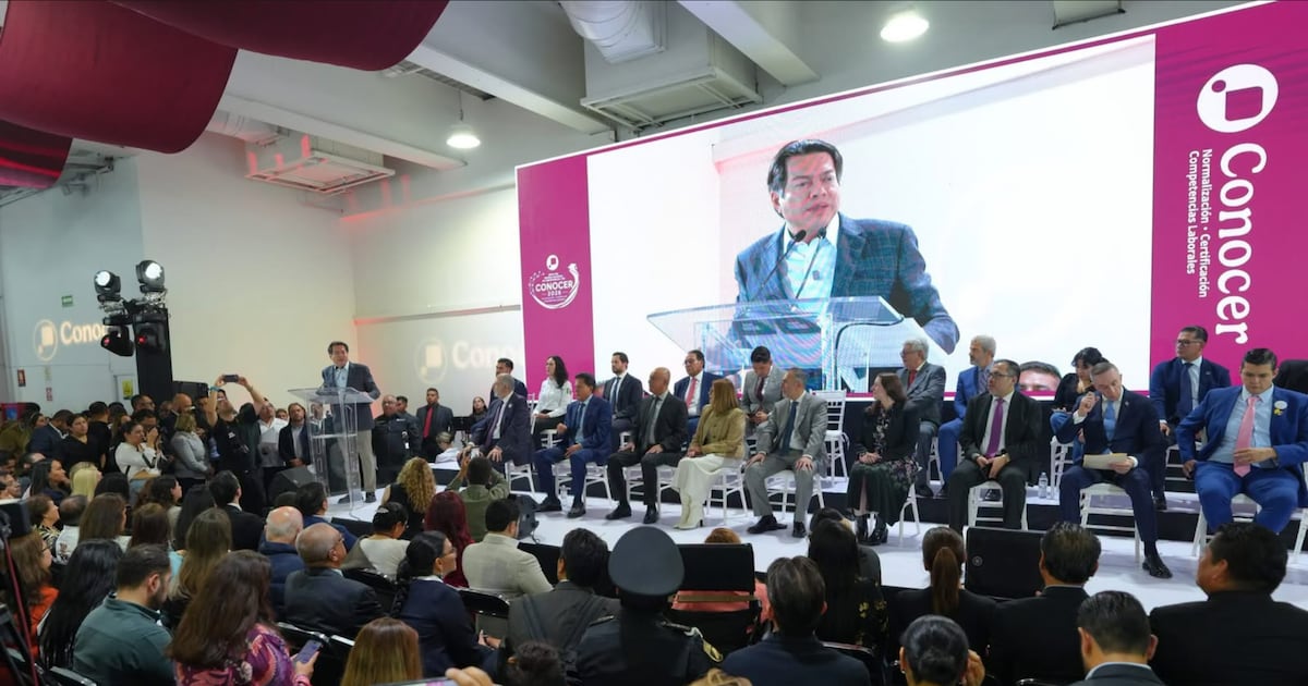 México emite más de 791 mil certificados de competencias en dos años: Mario Delgado