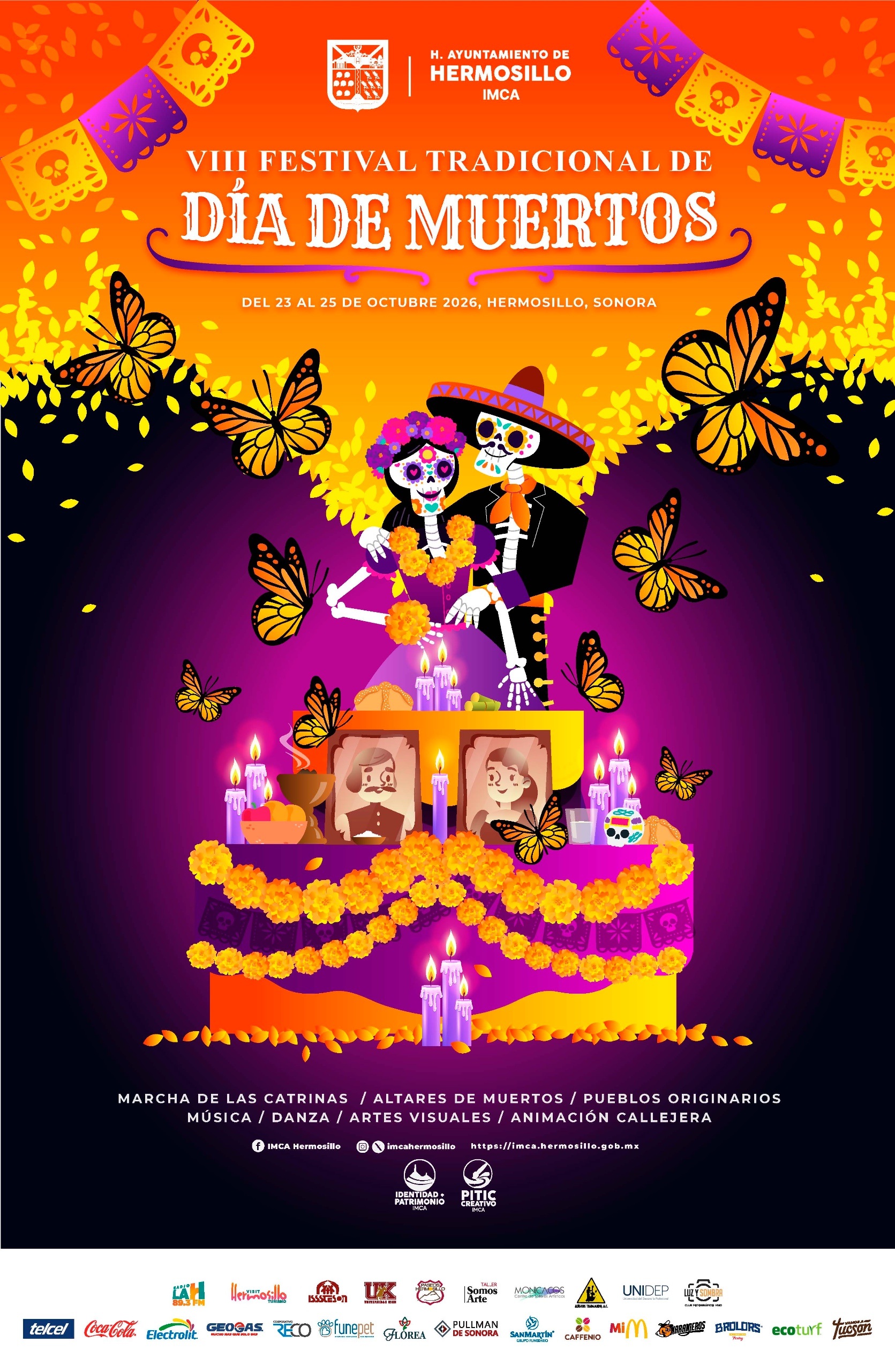 Inicia este viernes el Festival Tradicional de Día de Muertos
