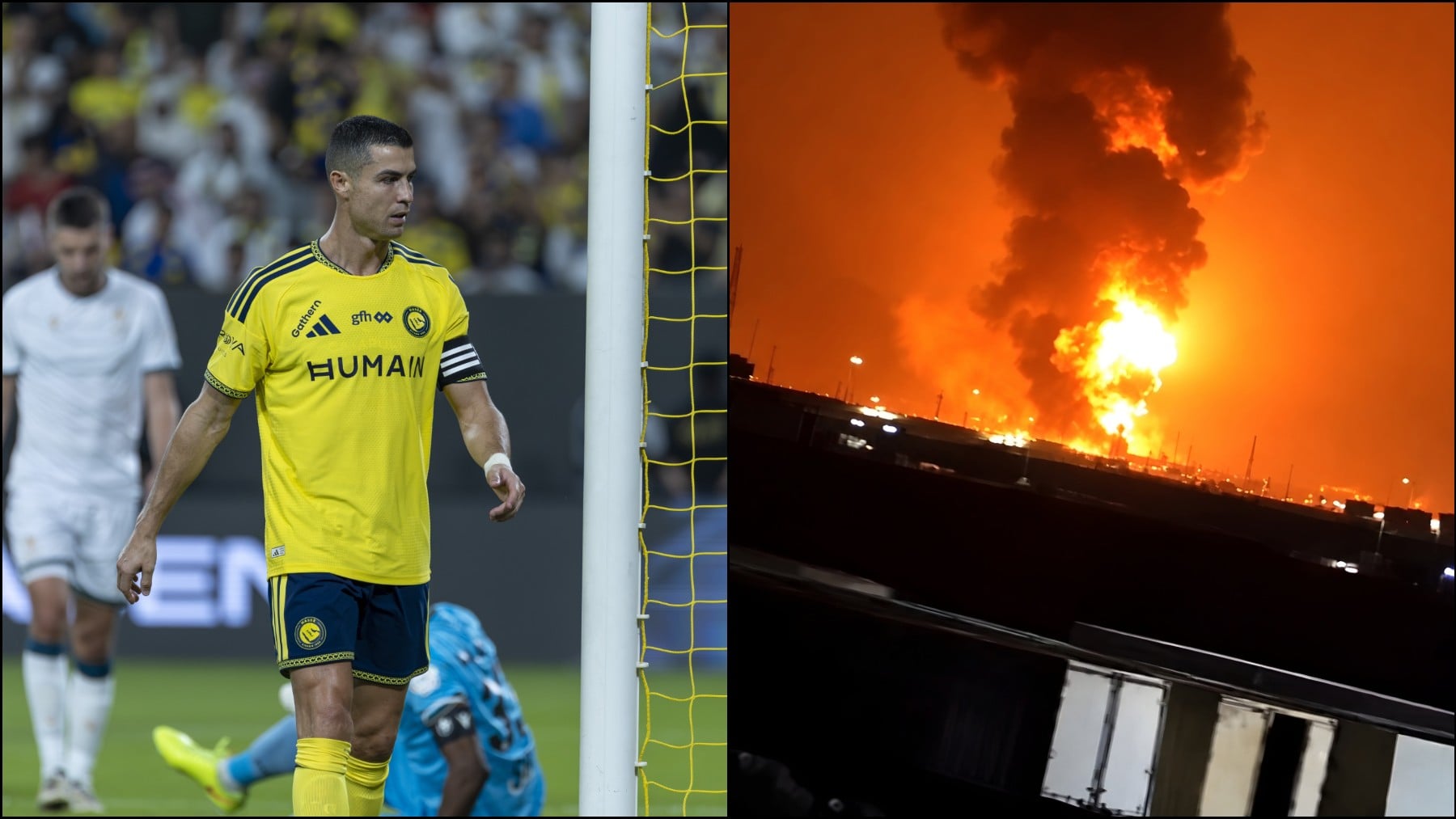 Cristiano Ronaldo vuelve a marcar con el Al Nassr en un partido retrasado por los bombardeos en Riad