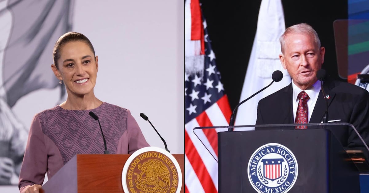 Sheinbaum y Ronald Johnson se reúnen tras diferencias por seguridad
