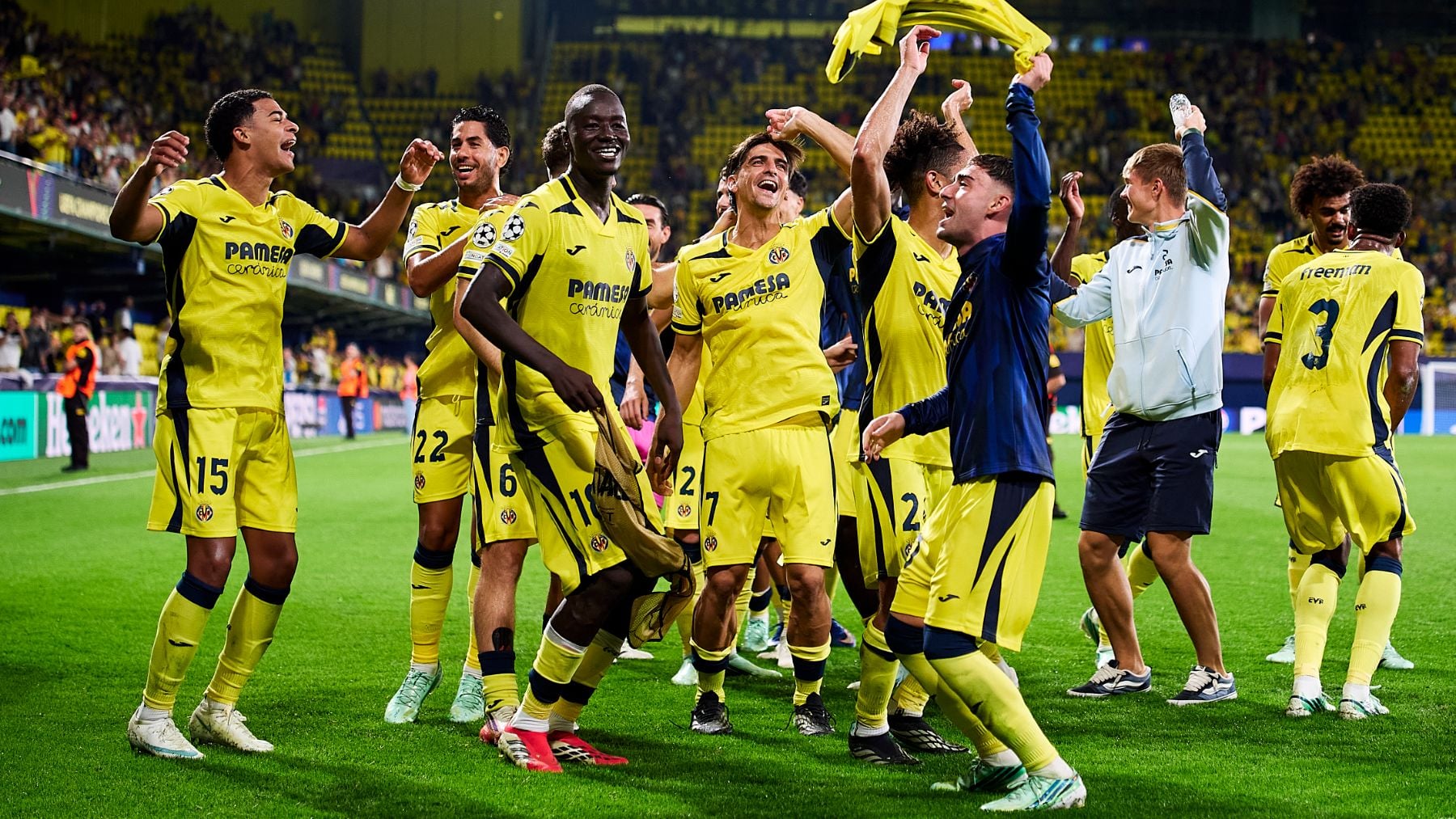 El Villarreal por fin vence en Champions