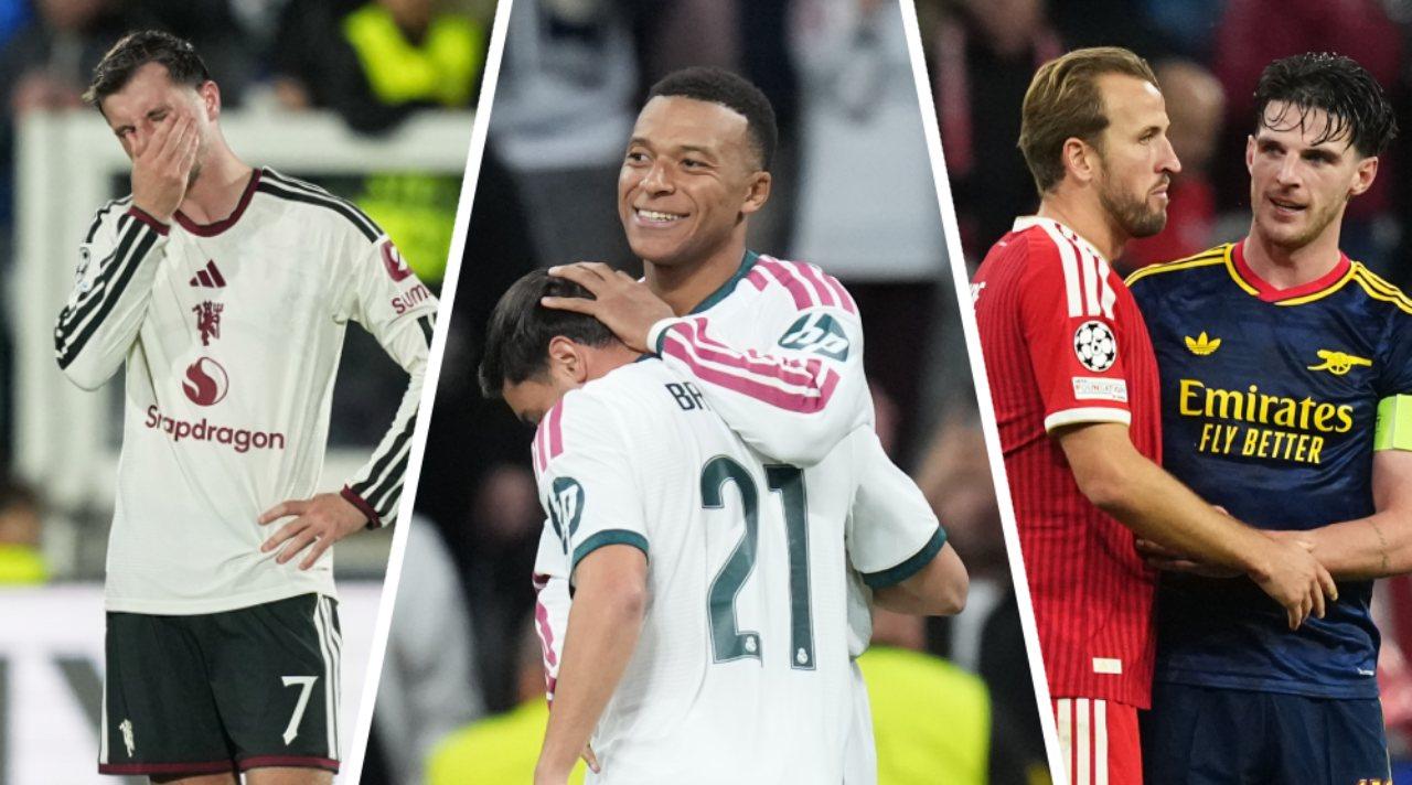 Manchester United se hunde y Real Madrid golea: Resultados de la Champions League 21 de octubre