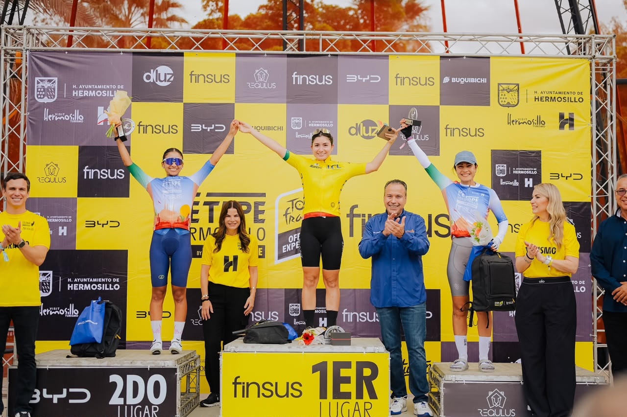 Premia Toño Astiazarán a ganadores y destaca el éxito de L’Étape by Tour de France: “Hermosillo está hecho para grandes cosas"