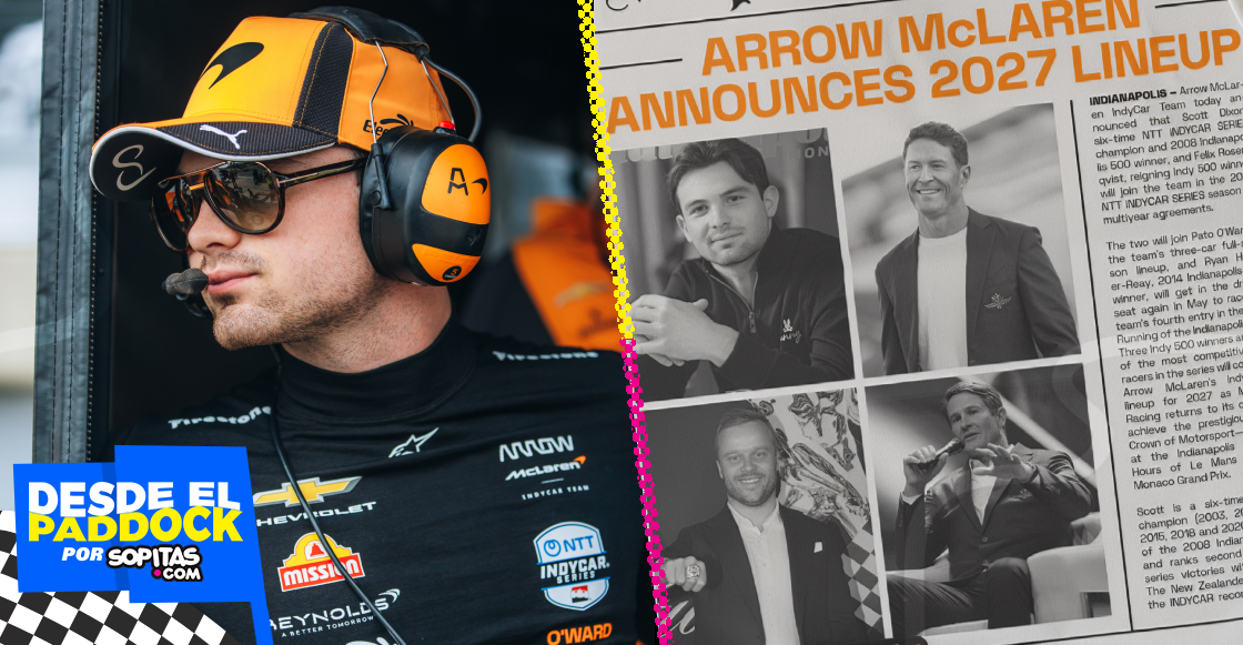 Scott Dixon y Felix Rosenqvist, los nuevos compañeros de Pato O’Ward en la IndyCar