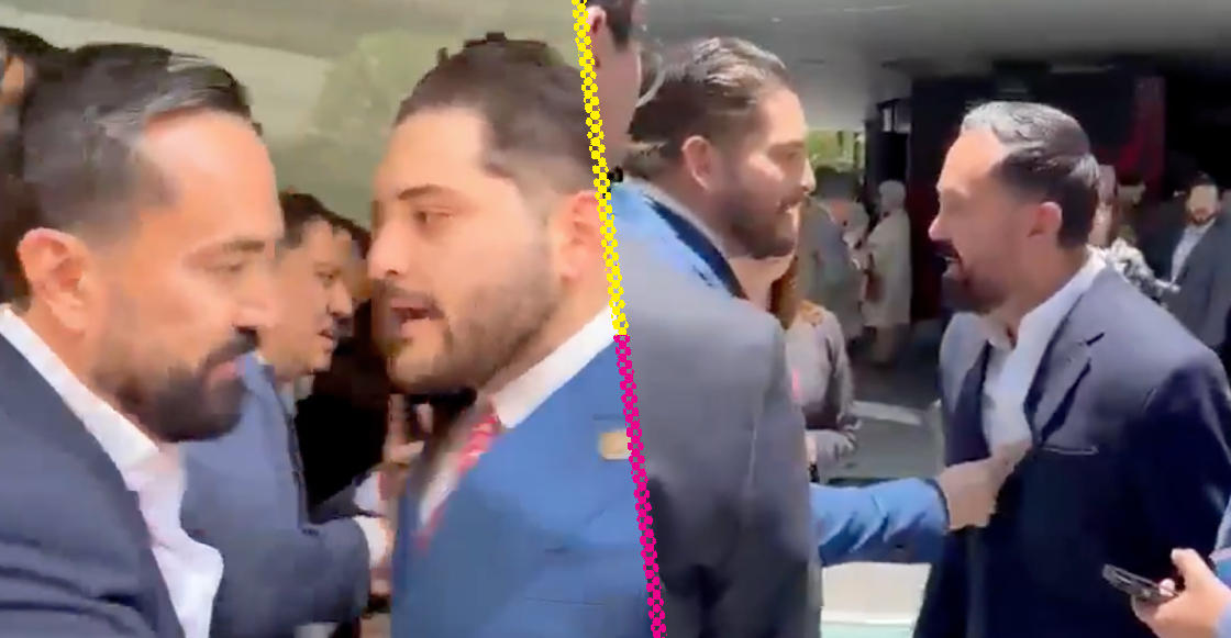 ¡Ay, no! Diputados Arturo Ávila y Carlos Gutiérrez protagonizan pleito en el Senado