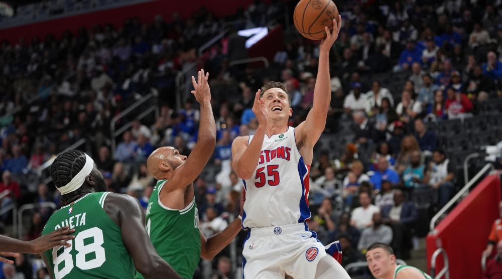 Detroit Pistons remontan y vencen a los Celtics pese a los 38 puntos de Paul George
