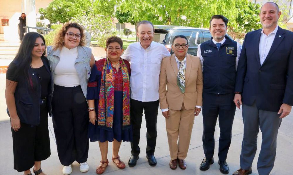 Recibe gobernador Durazo a titulares de SEGOB y FGR para dialogar con colectivos de búsqueda