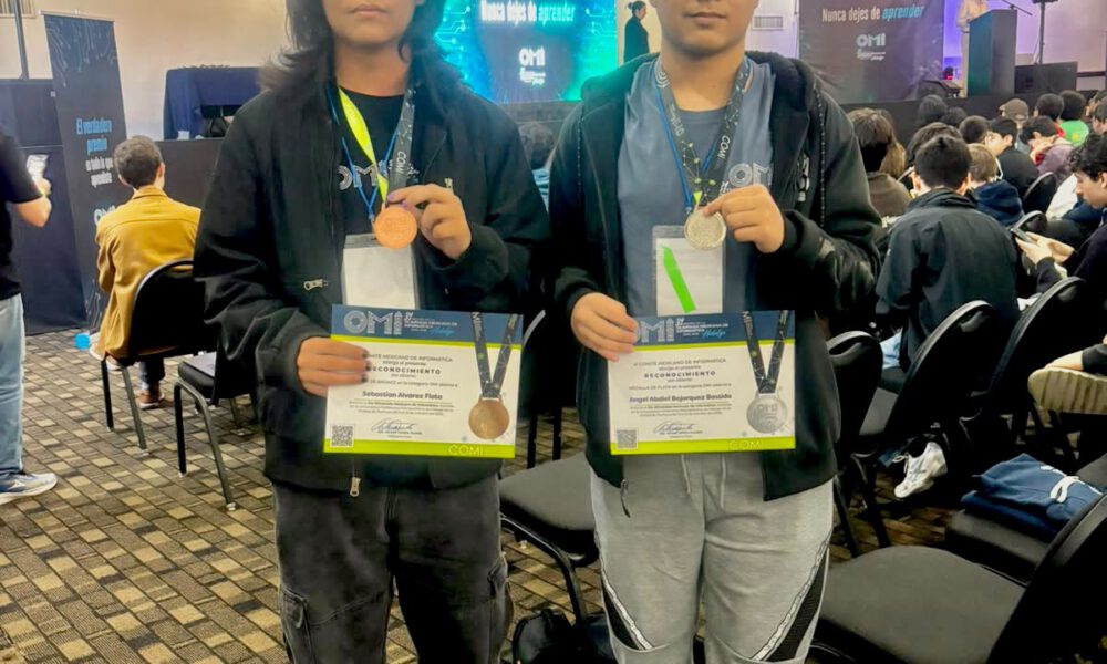 Estudiantes de Cobach Sonora conquistan medallas de plata y bronce en la Olimpiada Mexicana de Informática 2026