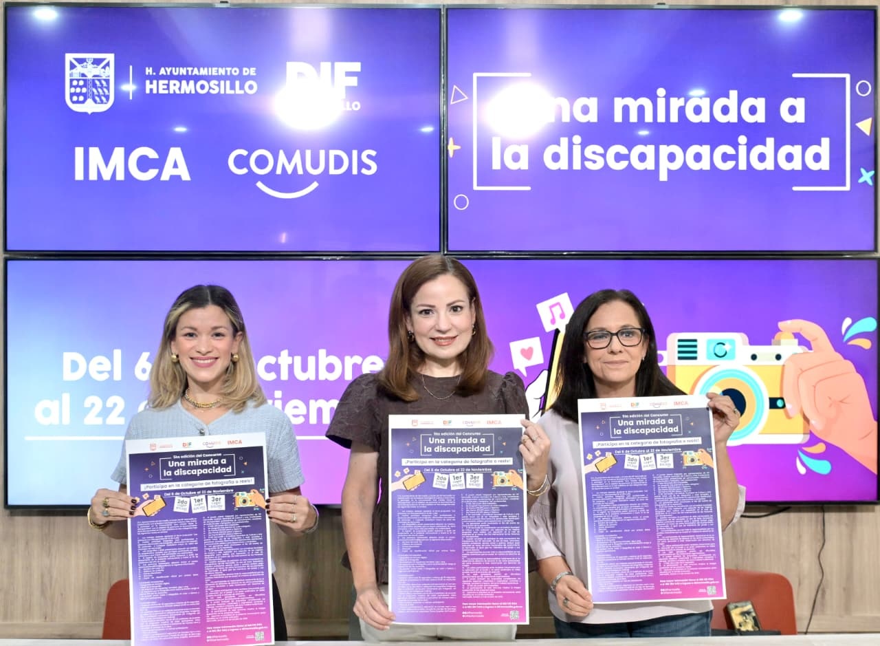 Anuncia Gobierno de Hermosillo convocatoria para nueva edición de “Una mirada a la discapacidad”